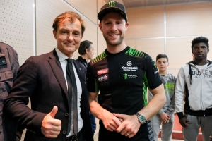 9 maggio 2019, il campione di Superbike Jonathan Rea alla Casa delle Imprese