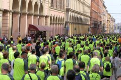 Un momento della corsa
