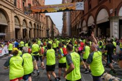 Un momento della corsa