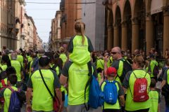 Un momento della corsa