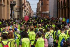 Un momento della corsa