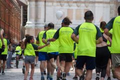 Un momento della corsa