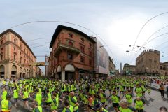 Un momento della corsa