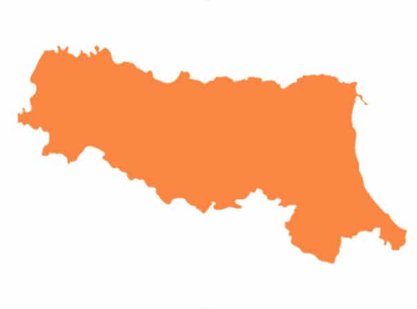 Coronavirus, Emilia Romagna in zona arancione