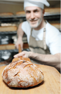 Pane artigiano fornaio