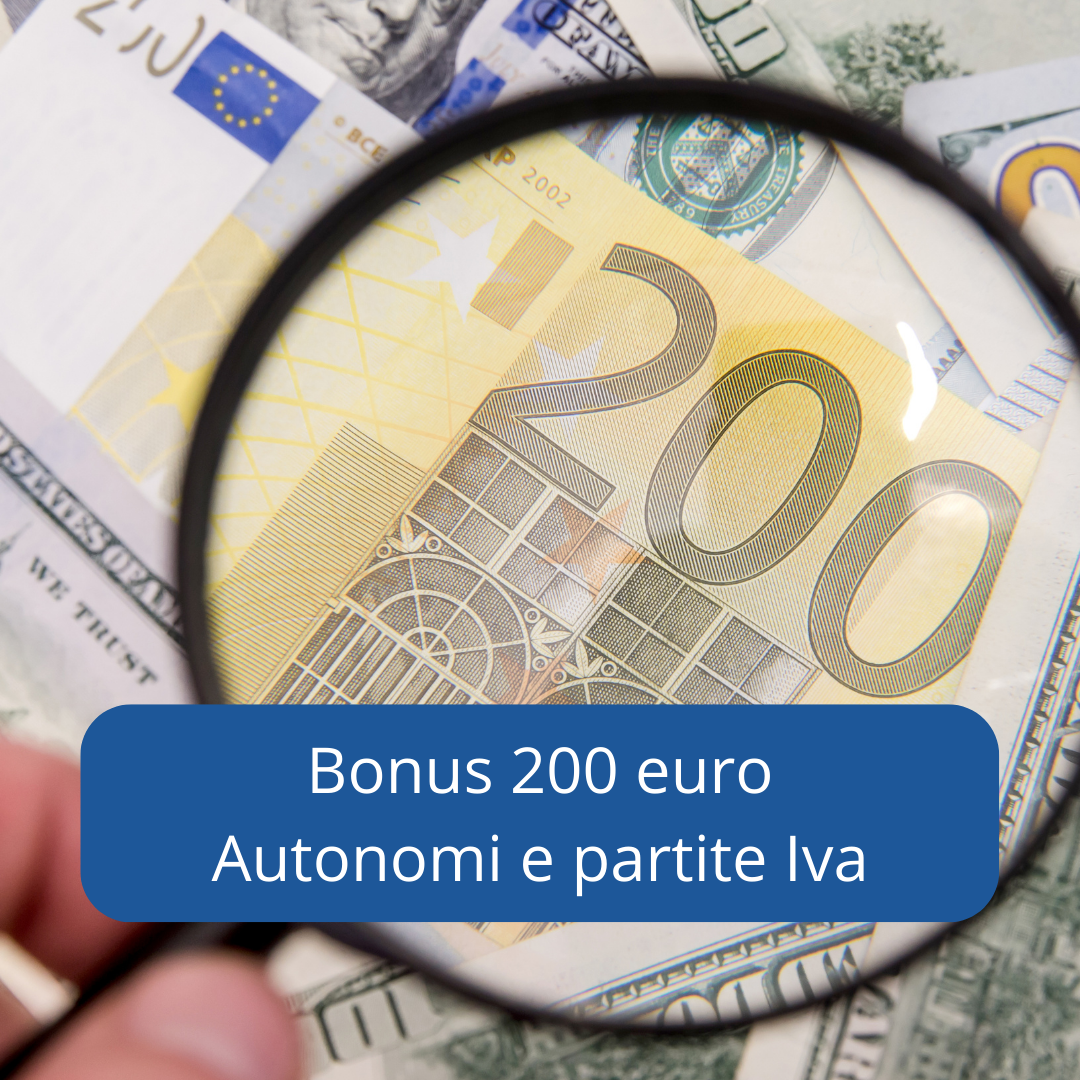 bonus 200 euro autonomi partita iva