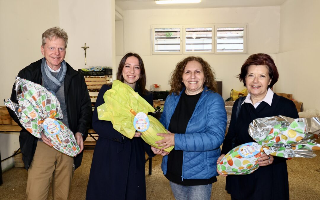 Le Uova di Pasqua 2023 all’associazione Arca della Misericordia