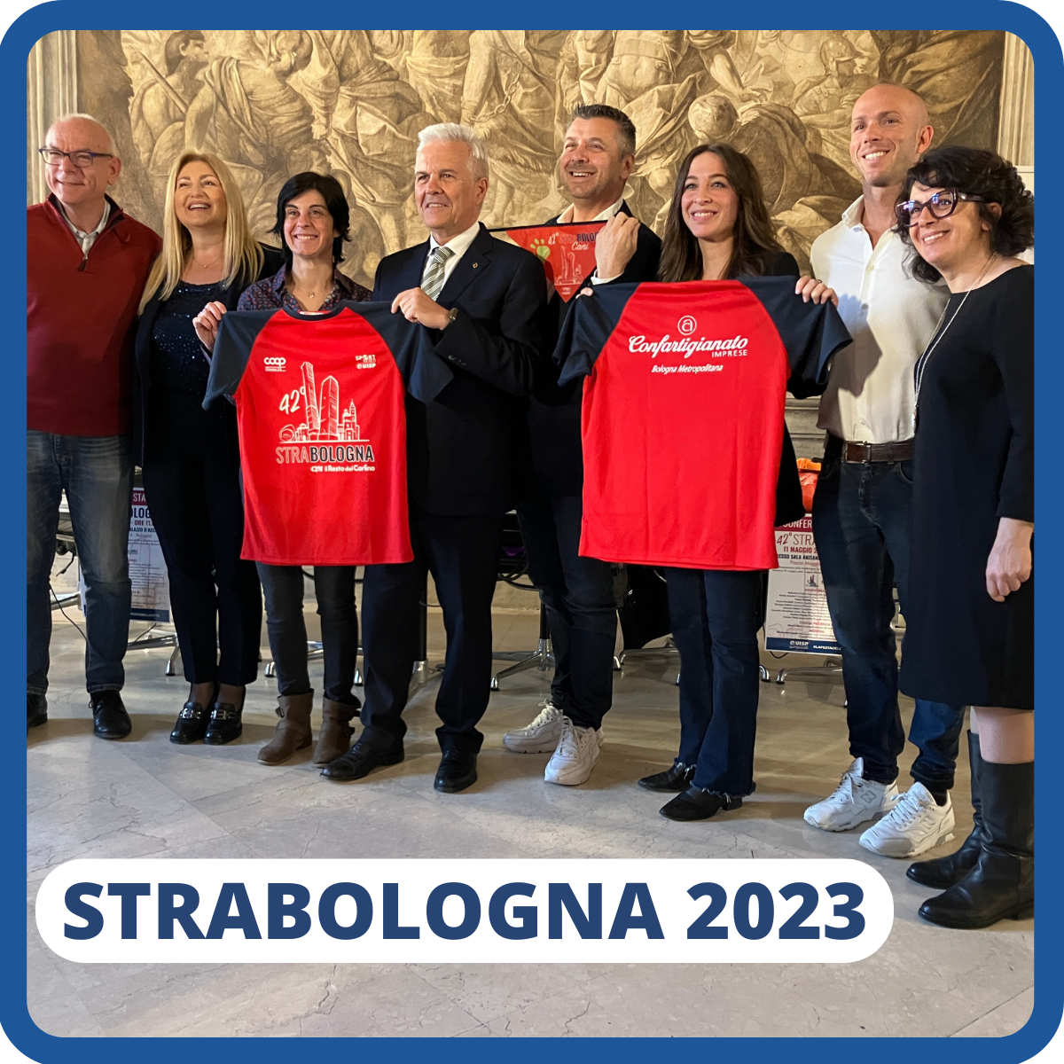 Strabologna 2023 presentazione evento conferenza stampa bologna formart confartigianato palazzo d'accursio uisp