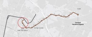 tram bologna linea rossa cantieri percorso