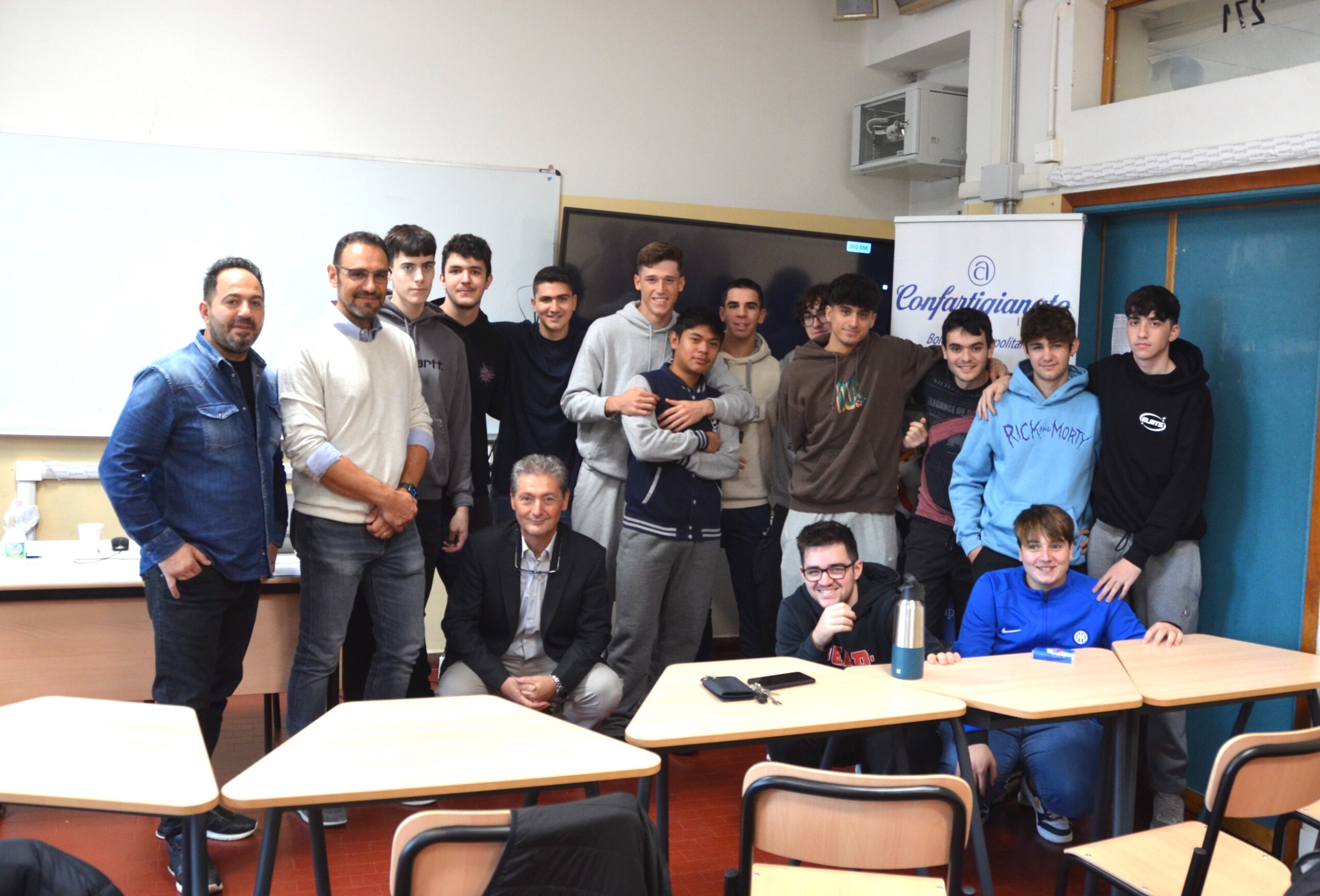 settimana energia Confartigianato istituto tecnico Aldini Valeriani Bologna 24 ottobre 2023