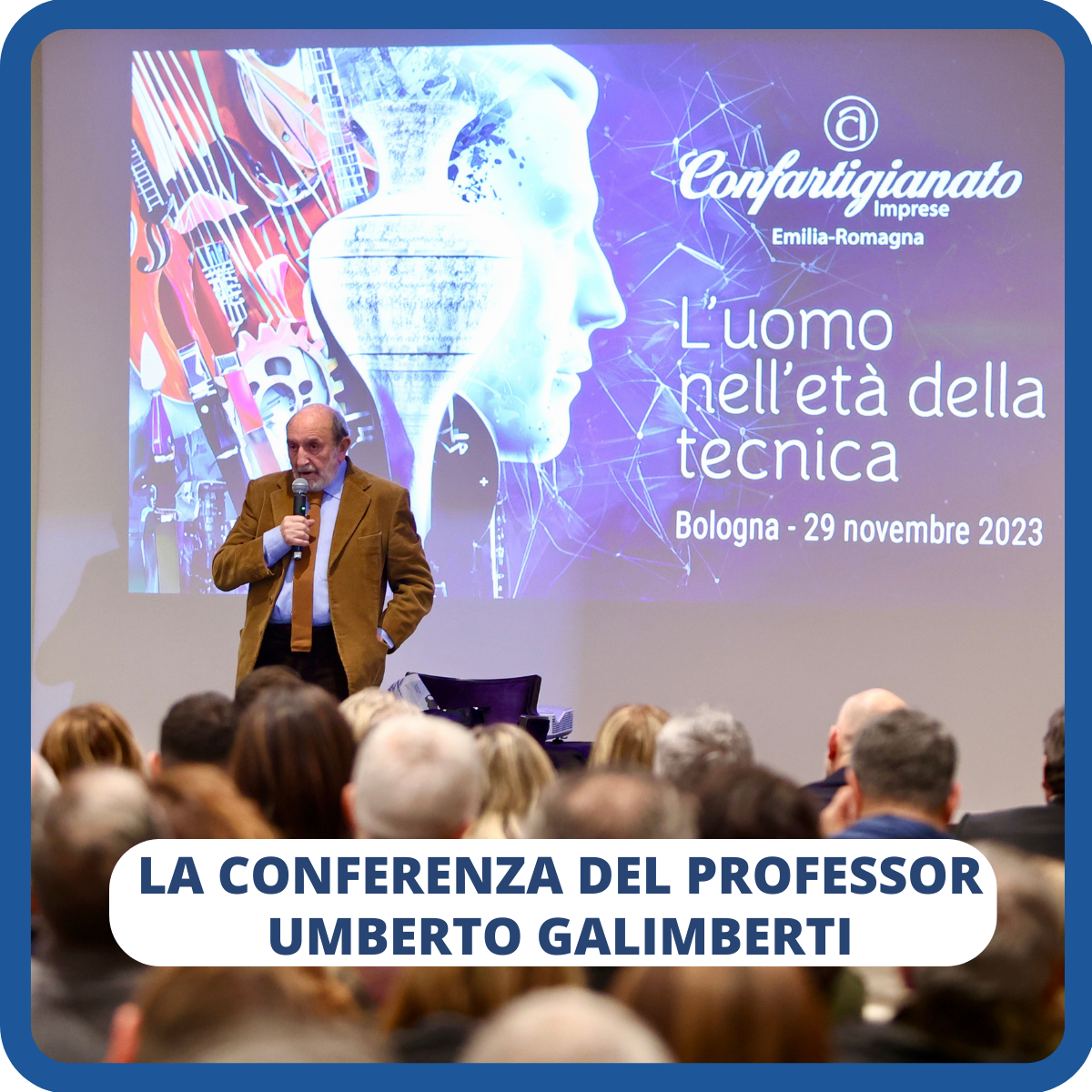 umberto galimberti conferenza bologna 29 novembre 2023 confartigianato emilia romagna