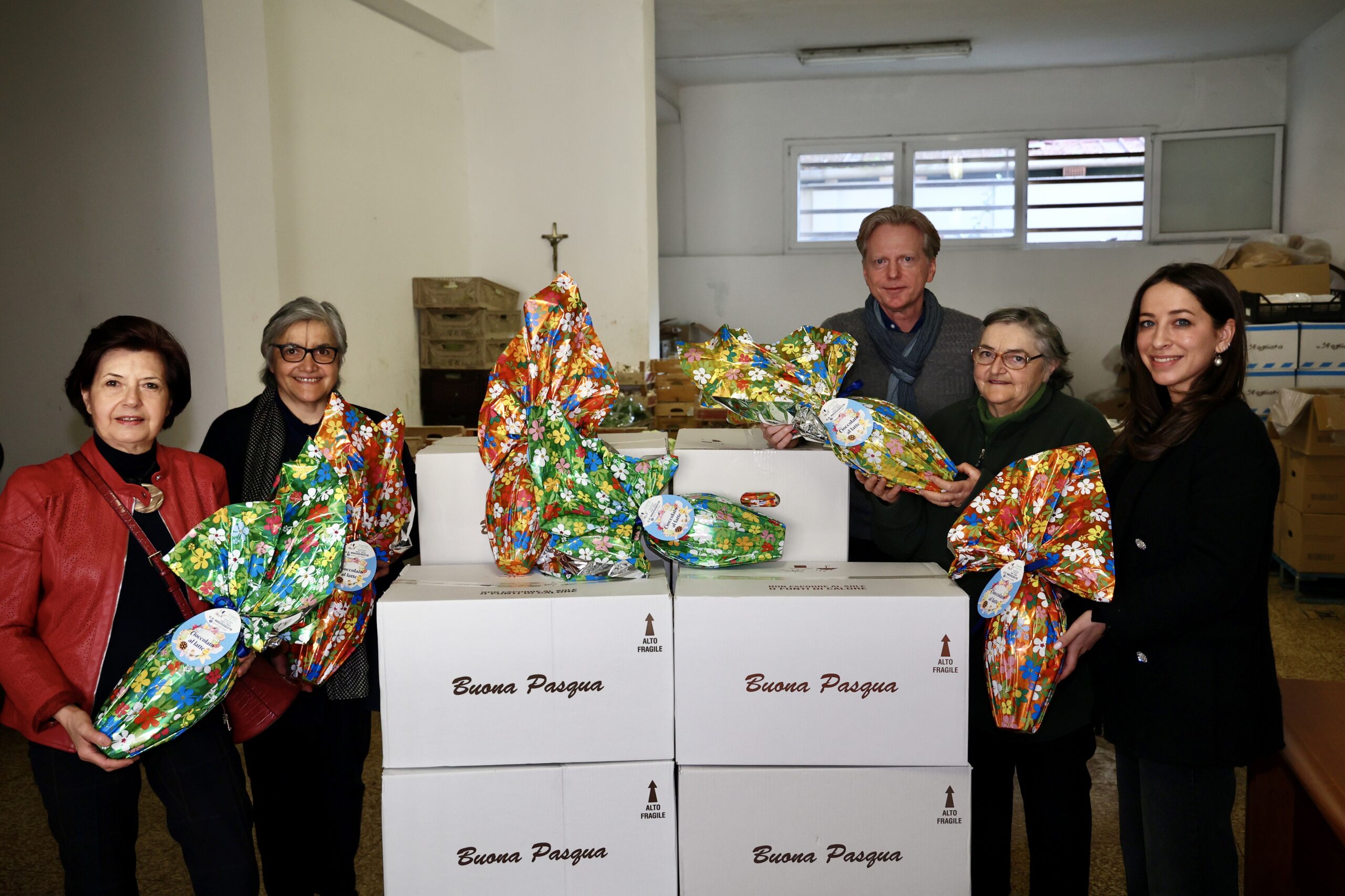 Pasqua 2024 uova di cioccolato Arca della Misericordia confartigianato bologna metropolitana