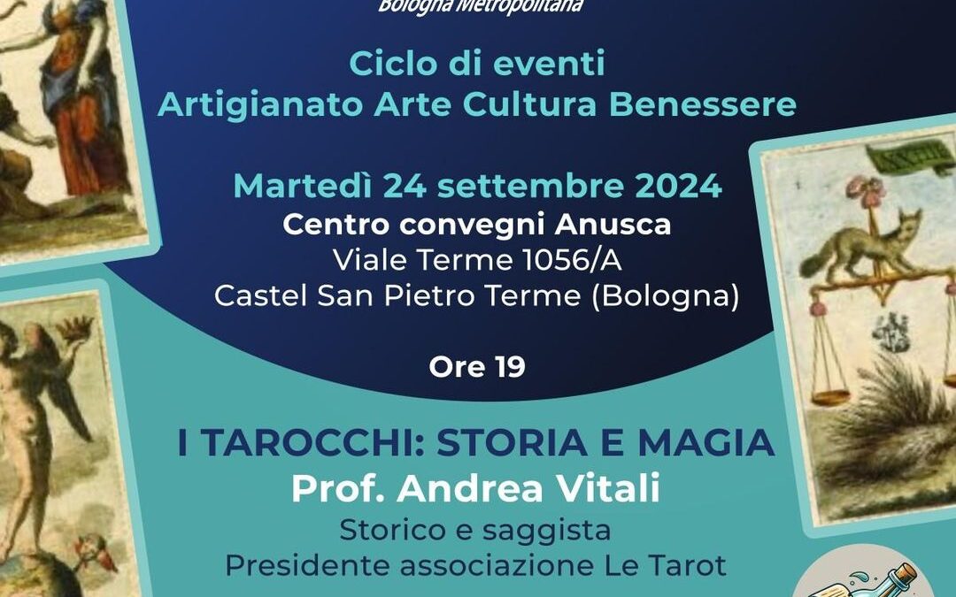 I tarocchi inaugurano il ciclo di eventi “Artigianato Arte Cultura Benessere”