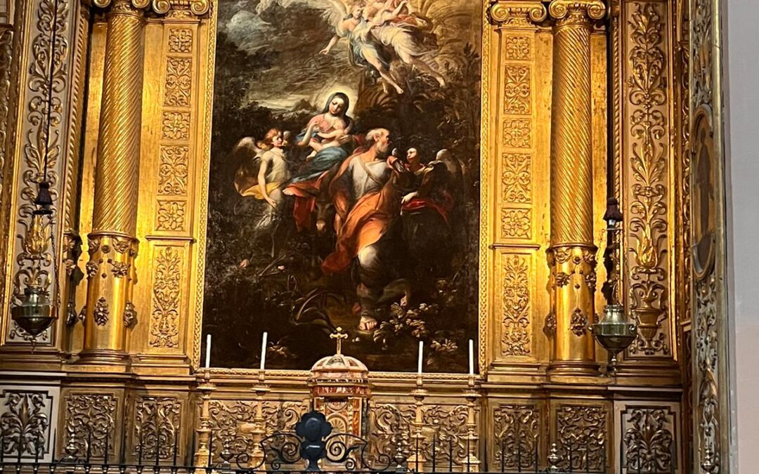 La “Fuga in Egitto” del Mastelletta restaurata grazie alla Fondazione Farabegoli e Confartigianato