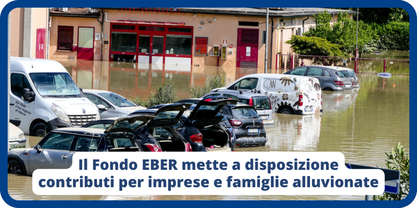 Contributi dal Fondo EBER per imprese e famiglie alluvionate