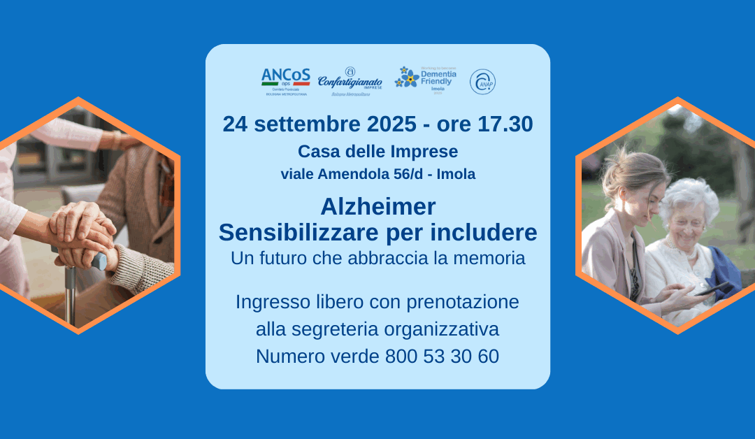 Alzheimer e inclusione: un evento su strategie e servizi per il territorio