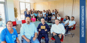 sergio filandi festa 65 anni di lavoro casa delle imprese imola 4 settembre 2025