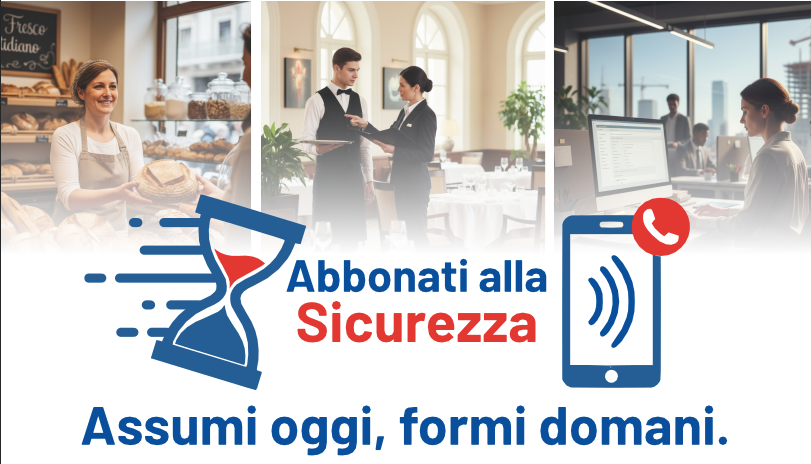 Assumi oggi e attivi subito i corsi sulla sicurezza